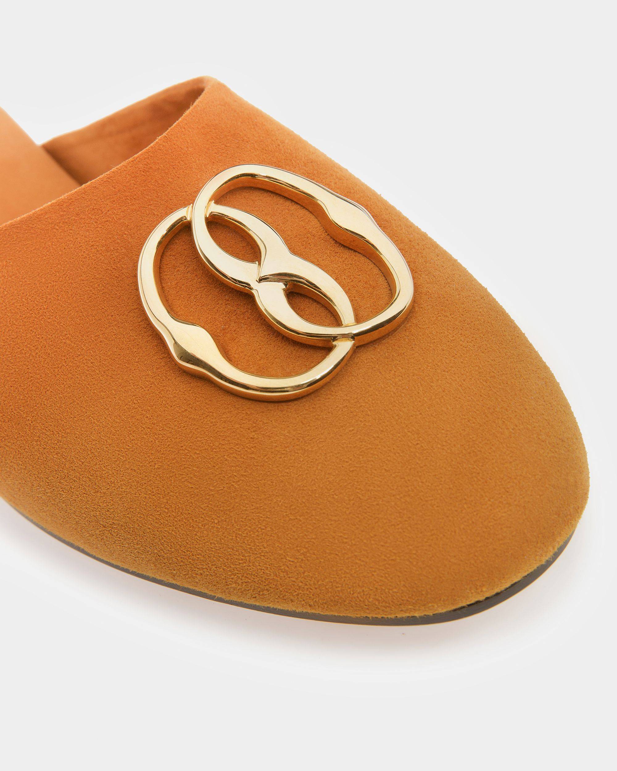 Emblem Slipper In Suede - Bally - 05