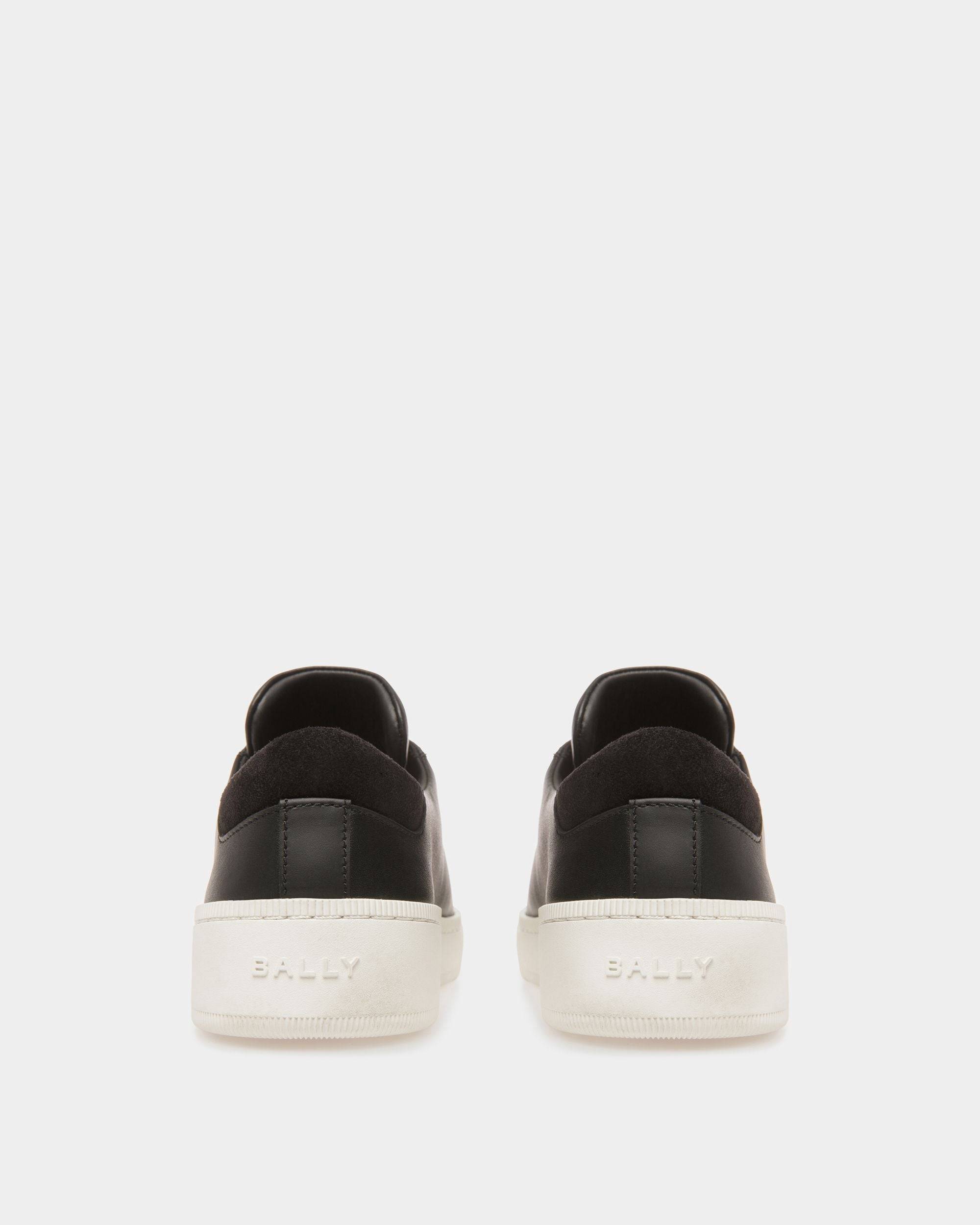 Women's Raise Sneakers In Black And White Leather | Bally