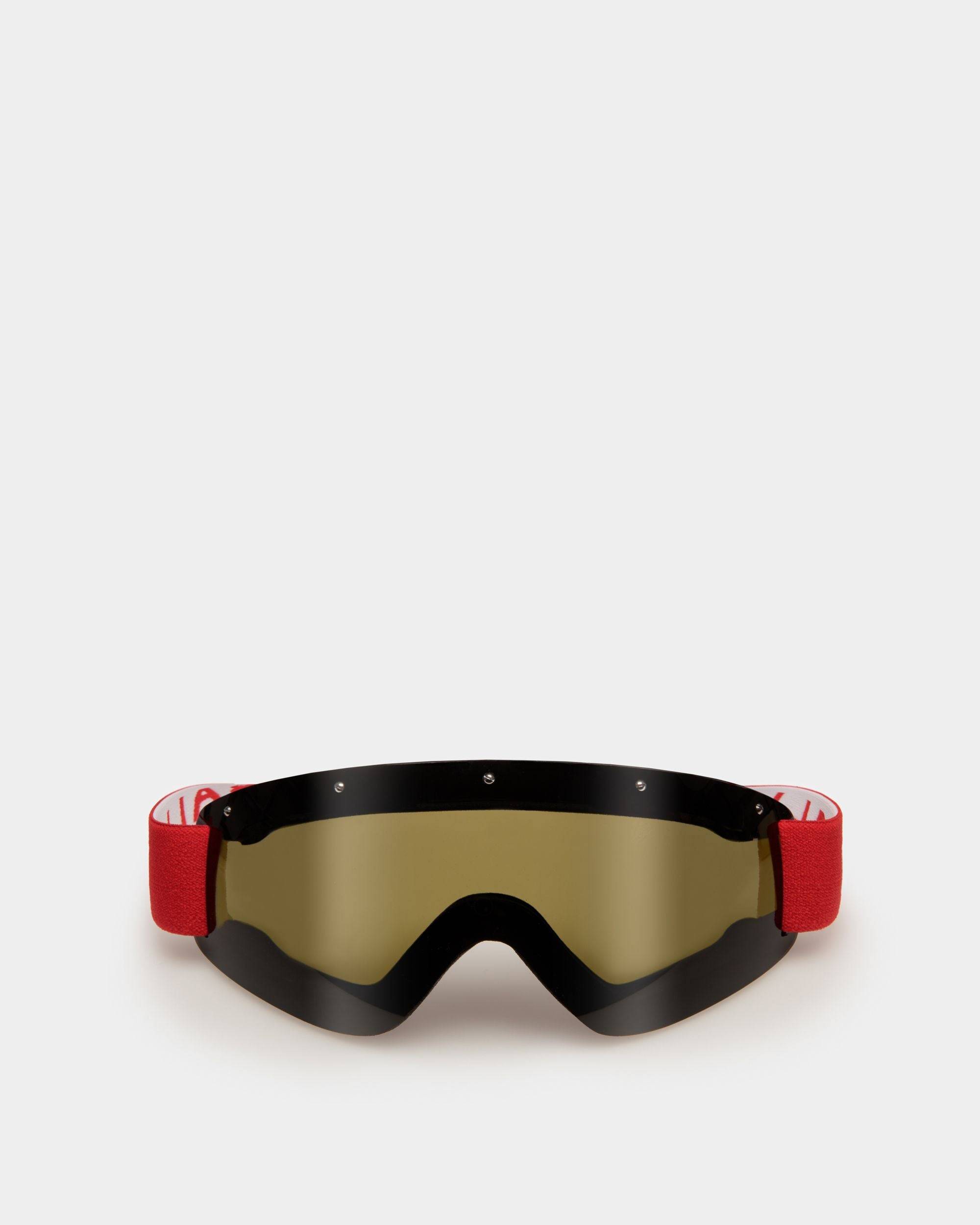 Mountain Snow Goggles In Mirrored Yellow - OTHER - Bally