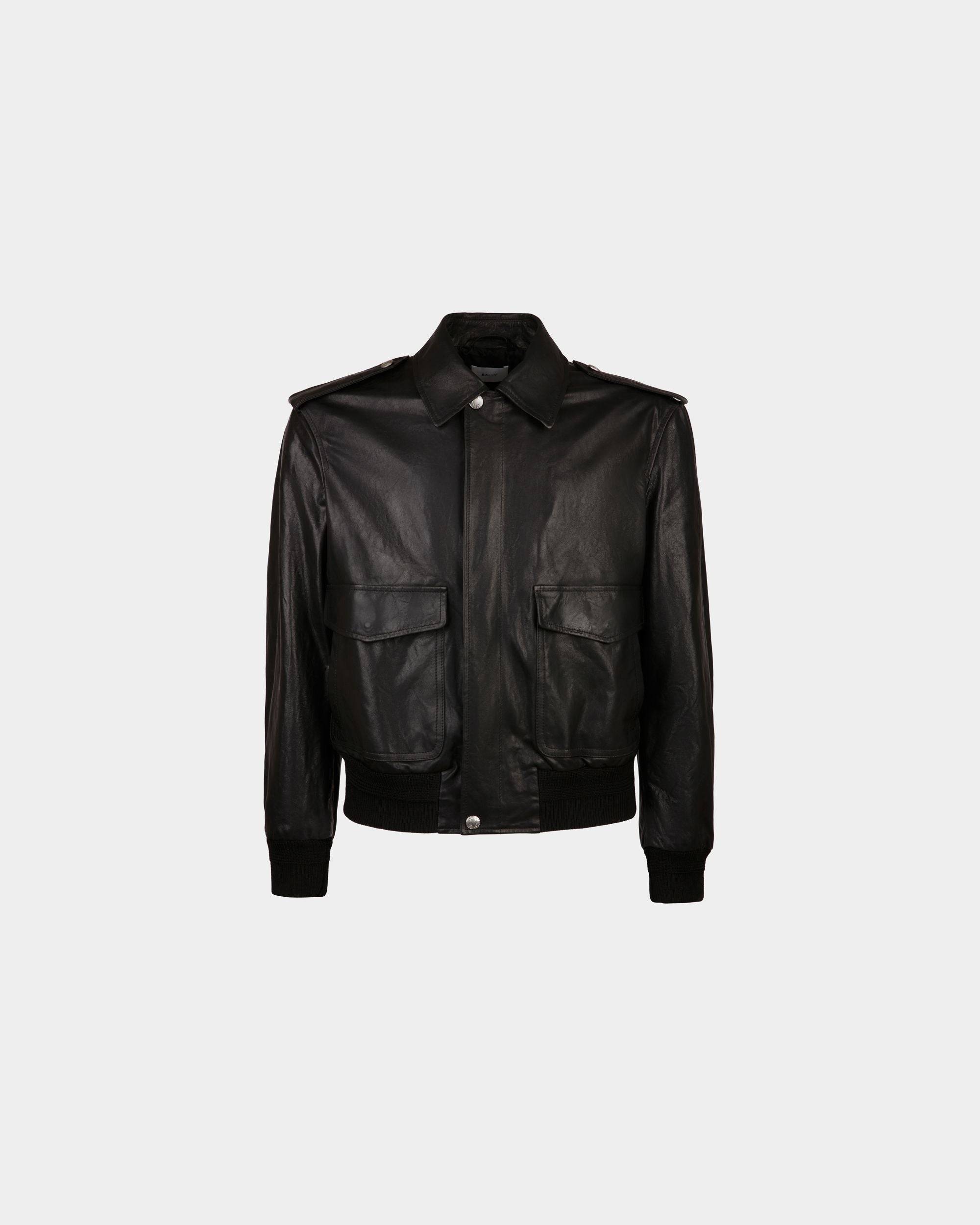 Men s Outerwear Designer Wool Coats Leather Jackets Bally