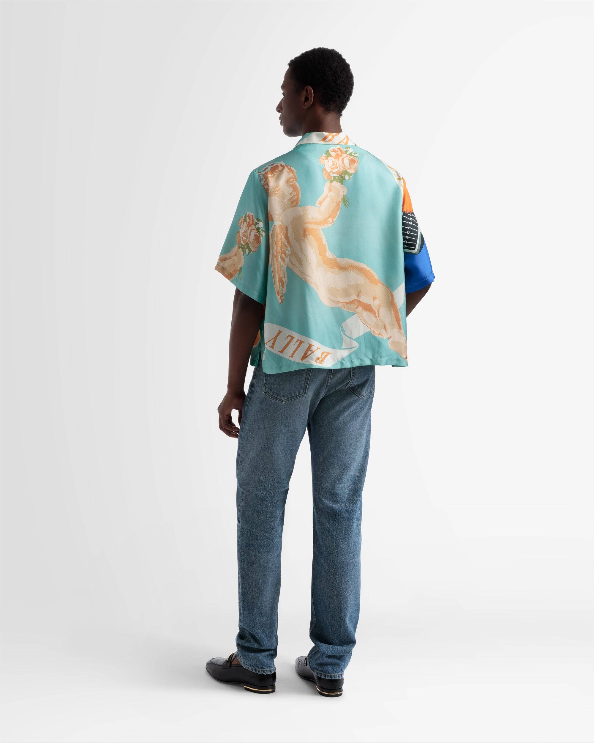 Silk Bowling Shirt In Multicolour - Bally - 04