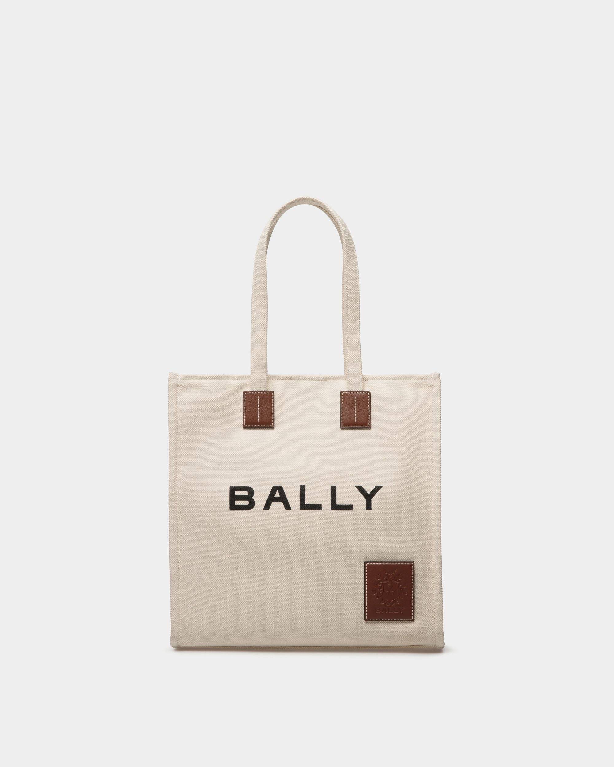 Women's Akelei Tote Bag in Canvas | Bally | Still Life Front