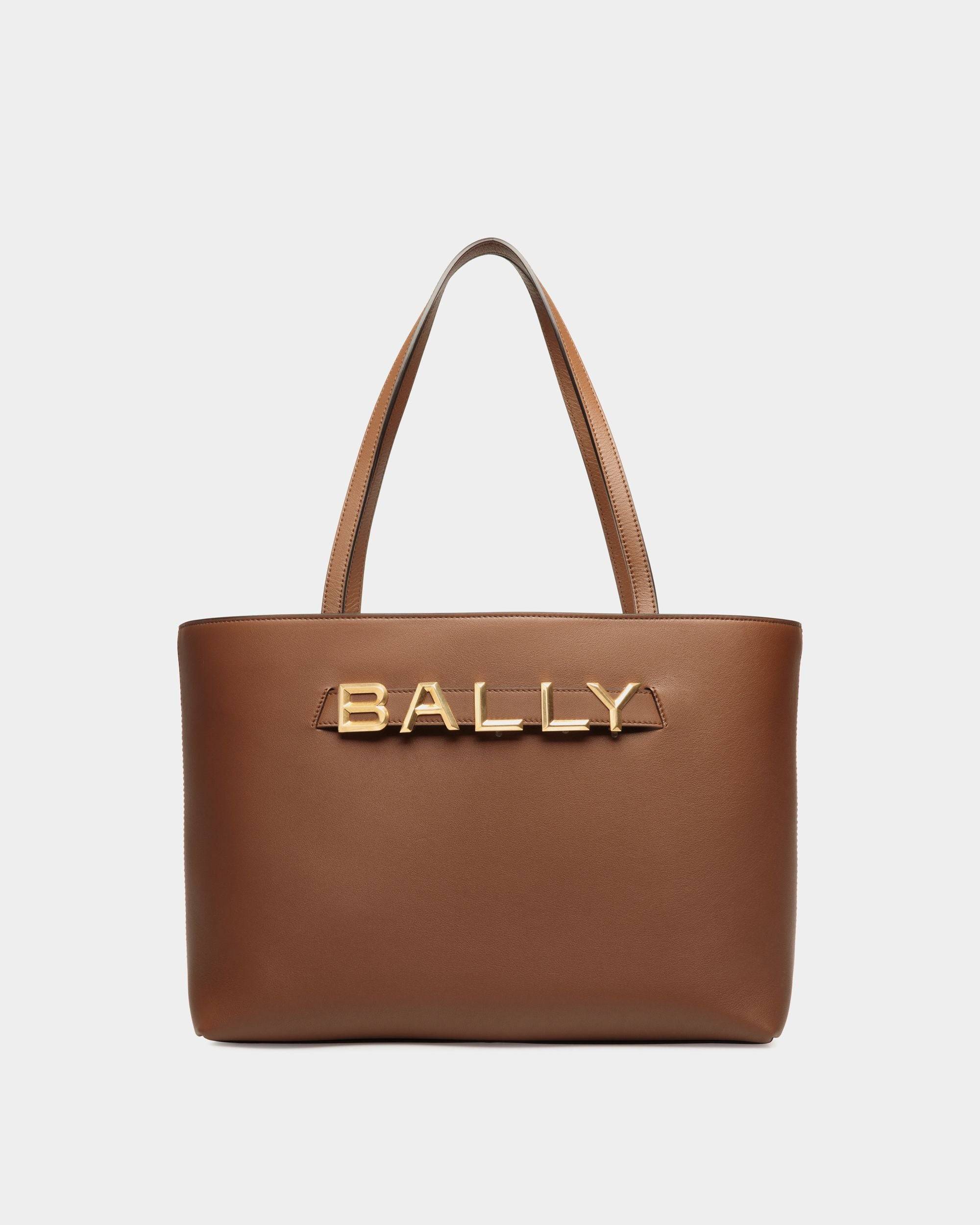 Bally Spell Tote Bag in Brown Leather - Women's - Bally